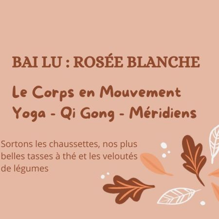 « Le Souffle en Mouvement pour le Corps et les Méridiens à Bai Lu »