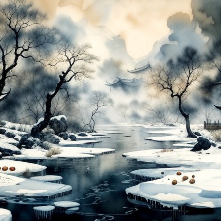 Xiao Xue (小雪), ou « Petite Neige » – 20ème période du calendrier chinois – du 22/23 novembre au 6/7 décembre